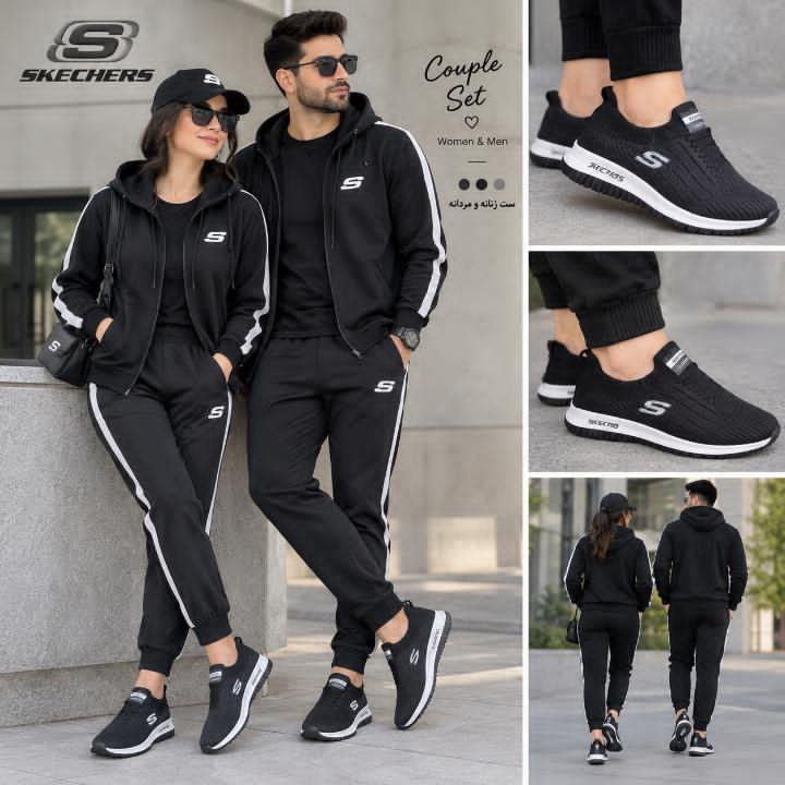کفش پیاده روی اسکیچرز ست زن و مرد